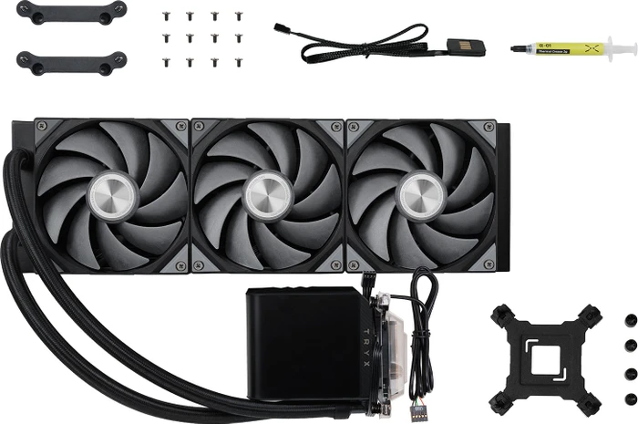 TRYX Panorama 360 Black, schwarz