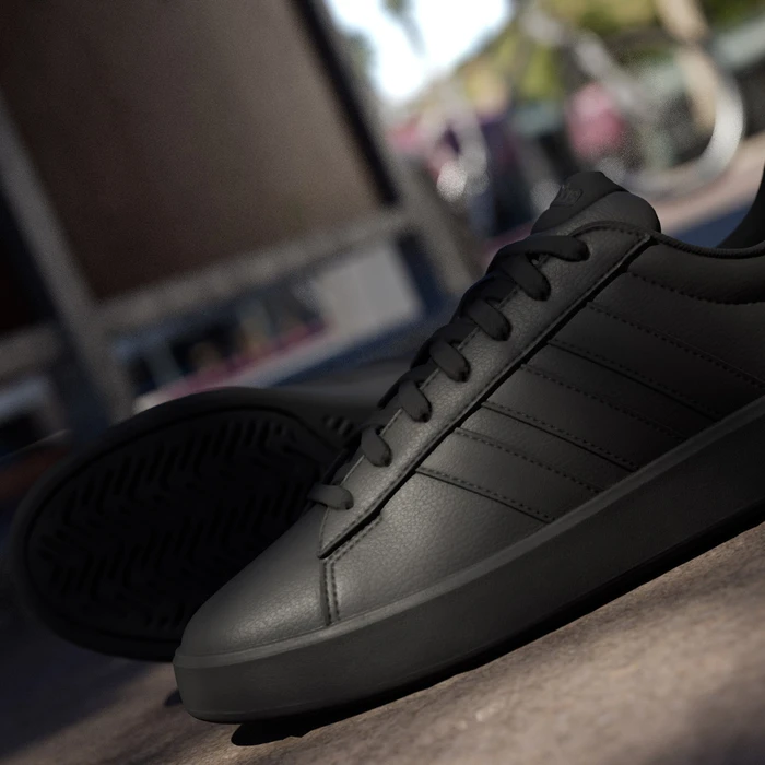 adidas Grand Court 3.0 core black/carbon