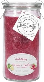 Candle Factory Mini Jumbo Duftkerze limette-erdbeer, 1 Stück