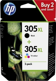 HP Druckkopf mit Tinte 305 XL schwarz/dreifarbig