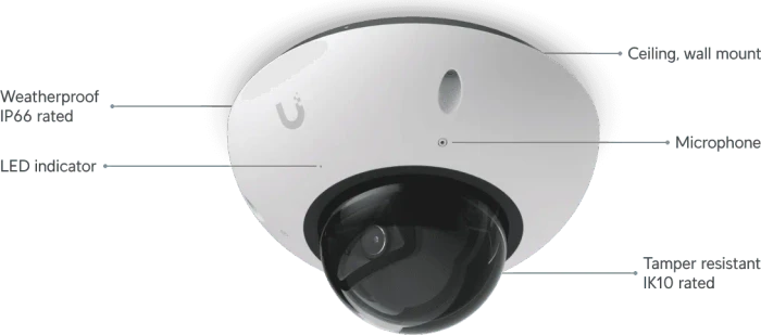 Ubiquiti UniFi G6 Dome, weiß