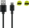 goobay USB Kabel, USB 2.0, 480Mb/s, USB-C 2.0 [Stecker] auf USB-A 2.0 [Stecker], 15W, schwarz, 10cm Vorschaubild