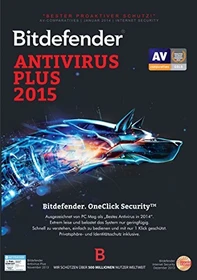 BitDefender AntiVirus Plus 2015, 1 User, 1 Jahr, ESD (deutsch) (PC)