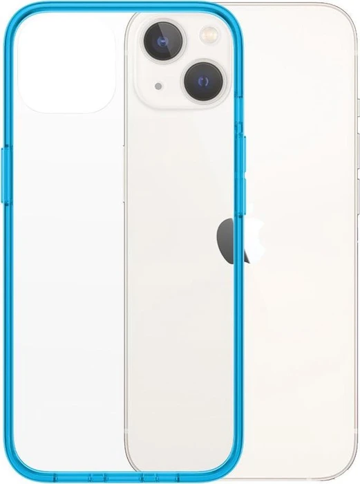 PanzerGlass Clear Case Color AntiBacterial für Apple iPhone 13 Bondi Blue Limited Edition