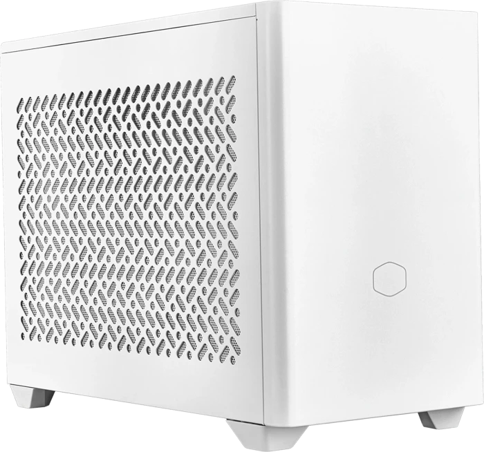 Cooler Master MasterBox NR200P [V2], weiß, Glasfenster, Mini-ITX