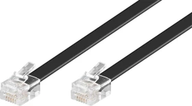 Wentronic Goobay RJ-12/RJ-12 Anschlusskabel, 10m