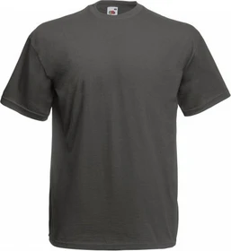 Fruit Of The Loom Valueweight T-Shirt kurzarm light graphite