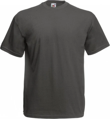 Fruit Of The Loom Valueweight T-Shirt kurzarm light graphite