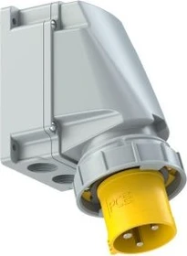 PCE CEE-Wandgerätestecker 63A 3p 4h IP67 POWER TWIST