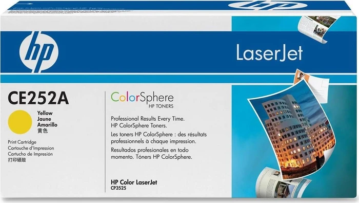 HP Toner 504A gelb