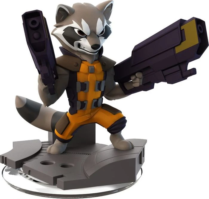 Disney Infinity 2.0: Marvel Super Heroes - Figur Rocket Raccoon (PS4/PS3/WiiU/Xbox One/Xbox 360)