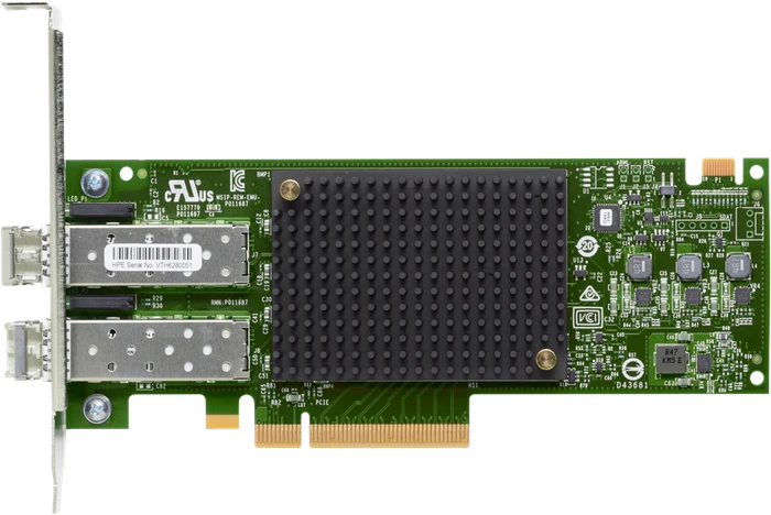HP StoreFabric SN1600E Dual Port, 2x LC-Duplex/Fibre Channel, PCIe 3.0 x8