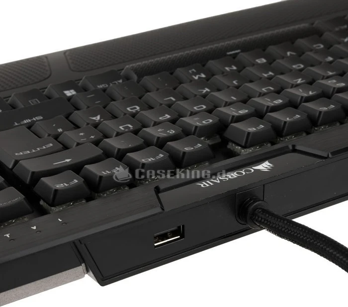 Corsair Gaming K70 RGB MK.2 Low Profile Rapidfire, MX LOW PROFILE RGB SPEED, USB, DE