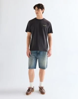 Wrangler Graphic T-Shirt kurzarm schwarz (Herren)