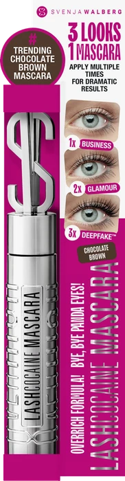 Walberg Lashcocaine Mascara Overrich braun, 7.5ml