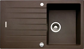 Naber Angola 100 Einbau Becken reversibel granit espresso