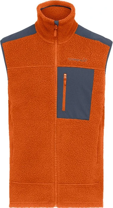 Norrøna trollveggen Thermal Pro Funktionsweste gold flame (Herren)