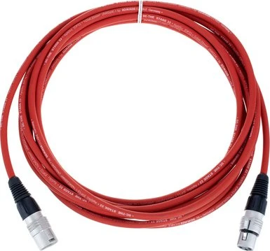 Sommer Cable Stage 22 Highflex SGHN rot 5.0m
