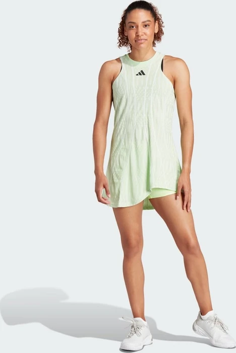 adidas Airchill Pro Tenniskleid semi green spark/green spark (Damen)