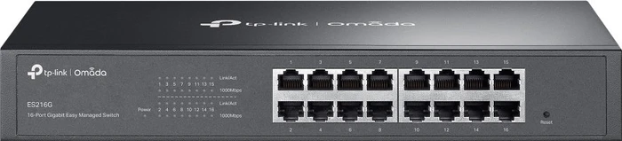 TP-Link Omada ES200 Rackmount Gigabit Managed Switch, 16x RJ-45