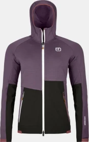 Ortovox Fleece Rib Hoody Funktionsjacke wild berry (Damen)