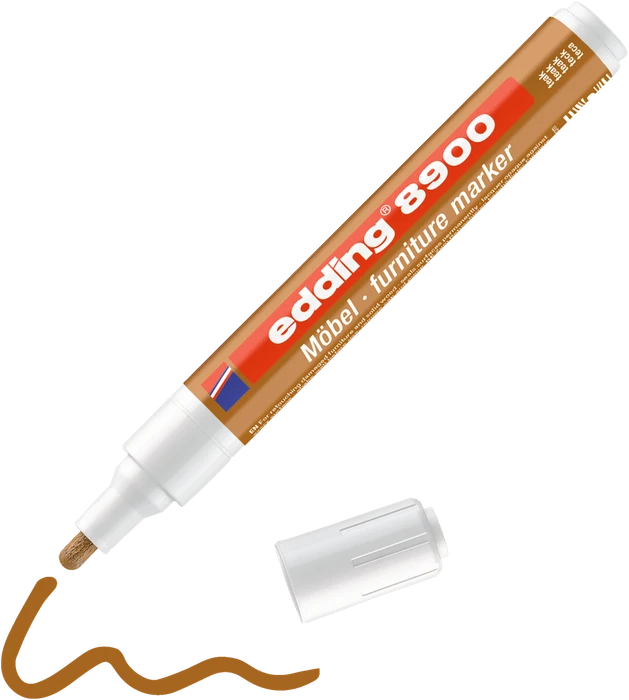 edding 8900 Möbelmarker teak