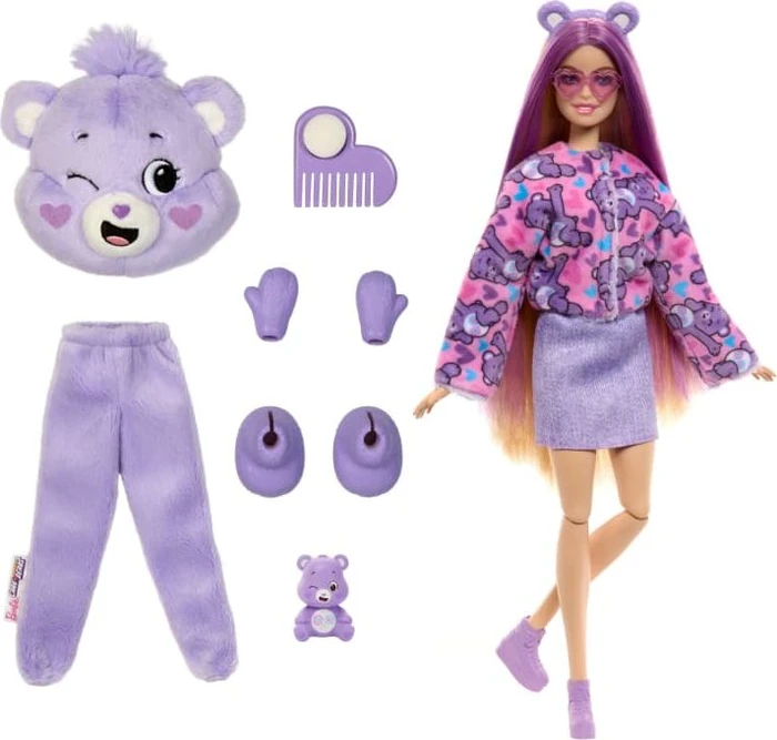 Mattel Barbie - Cutie Reveal Care Bears - Teile-gern-Bärchi (verschiedene Ausführungen)