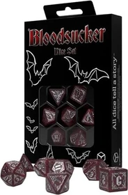 Q-Workshop Würfelset Bloodsucker - Scarlet