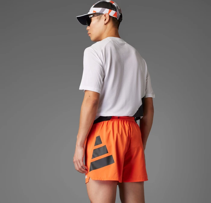 adidas Xperior Shorts Laufhose kurz semi impact orange (Herren)