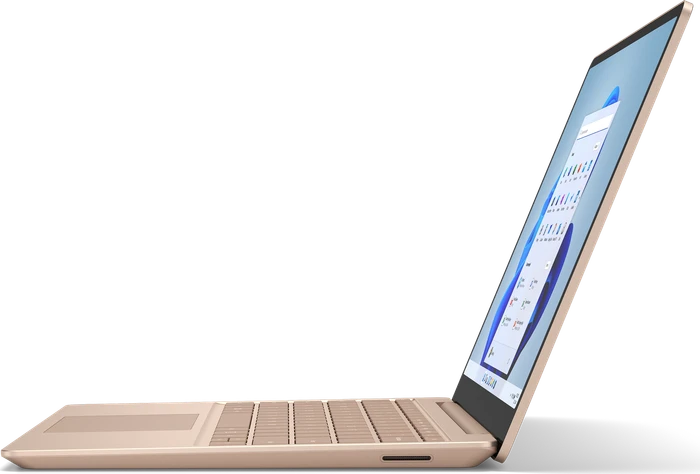 Microsoft Surface Laptop Go 2, Sandstein, Core i5-1135G7, 8GB RAM, 128GB SSD, UK, Business