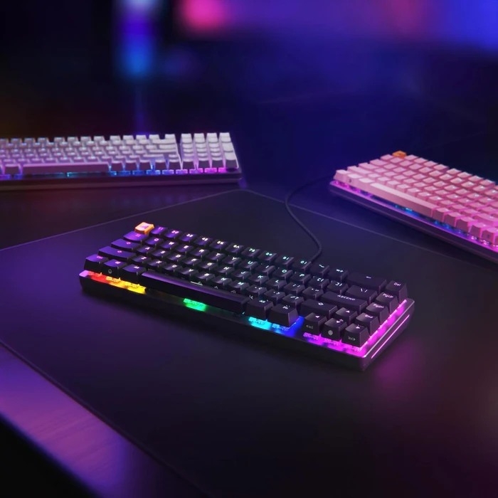 Glorious GMMK 2 Compact, 65%, schwarz, LEDs RGB, Glorious Fox Linear, USB, FR