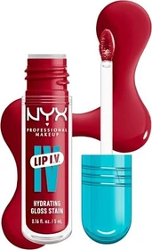 NYX Lip I.V. Hydrating Gloss Stain red-y. set. wet!, 5ml