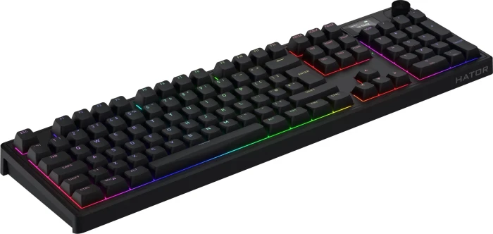 Hator Skyfall 100 Pro Wireless, schwarz, LEDs RGB, Aurum Vanila Silent, USB/Bluetooth, EU