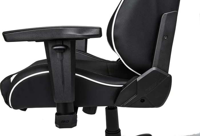 AKRacing Octane Gamingstuhl, schwarz/weiß