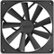 NZXT F Series F140Q (2022), Matte Black, schwarz, 140mm Vorschaubild
