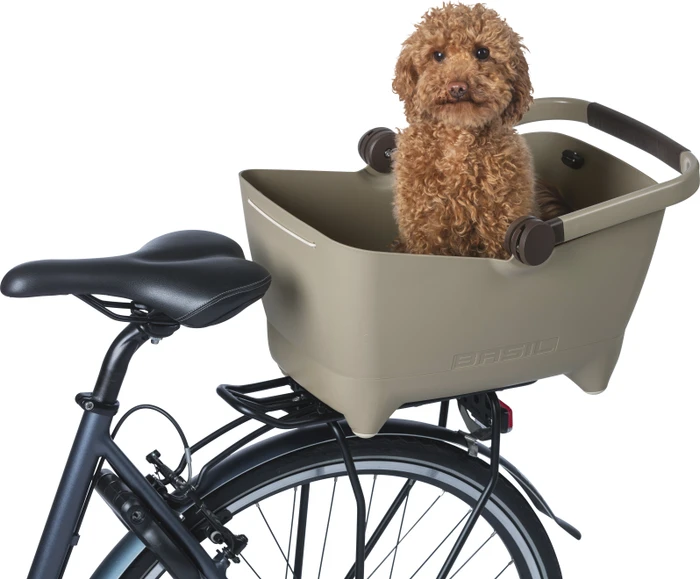 Basil Buddy MIK Fahrradkorb biscotti brown