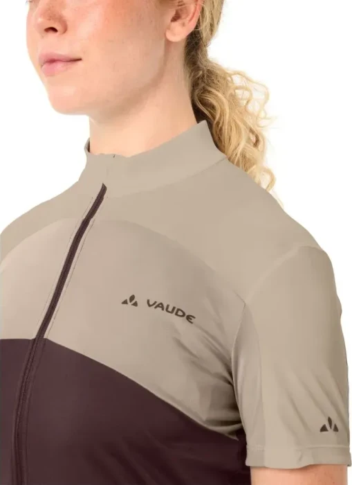 Vaude Matera FZ Trikot kurzarm dark oak (Damen)