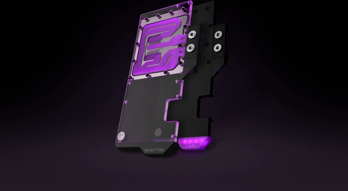 EK Water Blocks Quantum Line EK-Quantum Vector FTW3 RTX 3070 Ti D-RGB, Nickel, Acryl