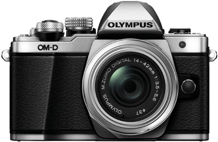 Olympus OM-D E-M10 Mark II silber mit Objektiv M.Zuiko digital 14-42mm 3.5-5.6 II