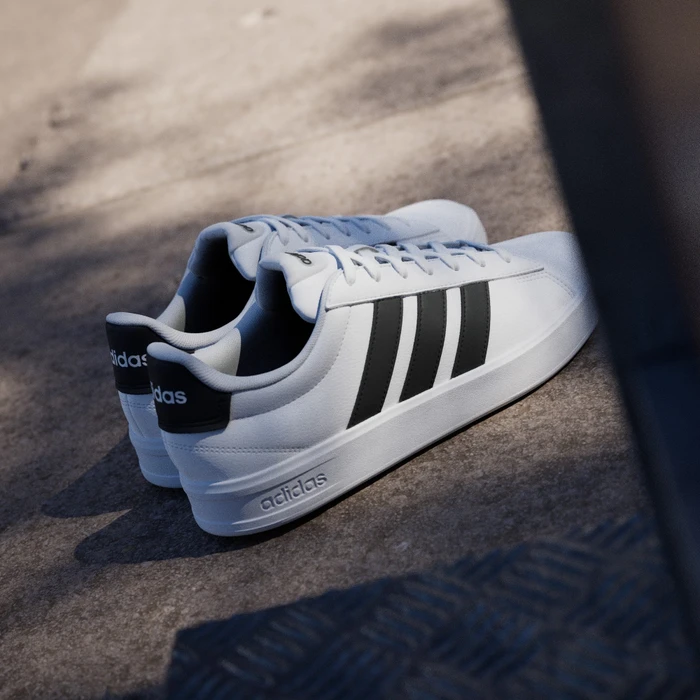 adidas Grand Court 3.0 cloud white/core black