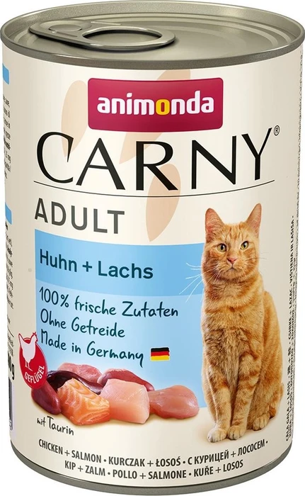 animonda Carny Adult Huhn und Lachs, 2.40kg (6x 400g)