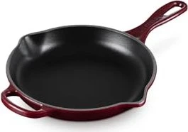 Le Creuset Signature Gusseisen Brat-/Servierpfanne rund 23cm garnet
