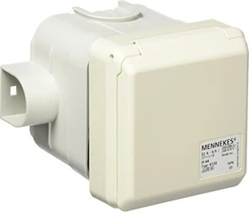 Mennekes CEE Wandsteckdose Cepex 32A 5p 400V 6h IP44
