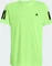 adidas Club Tennis 3-Streifen Funktionsshirt kurzarm lucid lemon (Junior) Vorschaubild