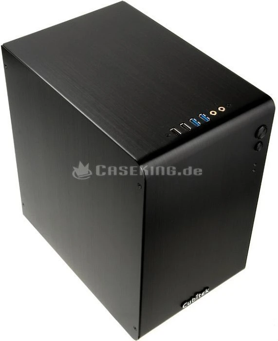 Cubitek Mini Cube schwarz, Mini-ITX