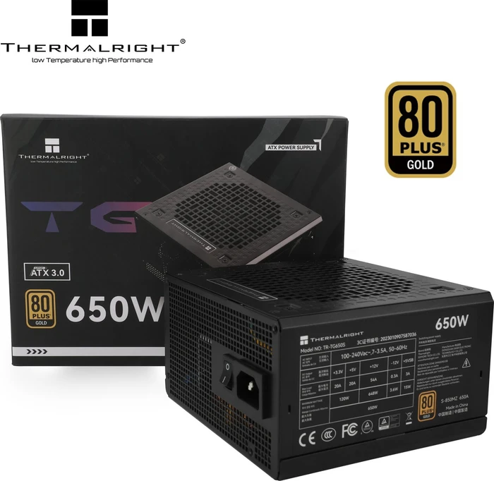 Thermalright TG-650S schwarz 650W, ATX 3.0