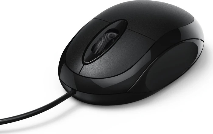 Hama MC-100 Mouse schwarz, USB