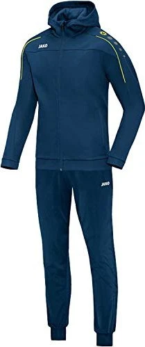 Jako Polyester Classico mit Kapuze Trainingsanzug nightblue/citro