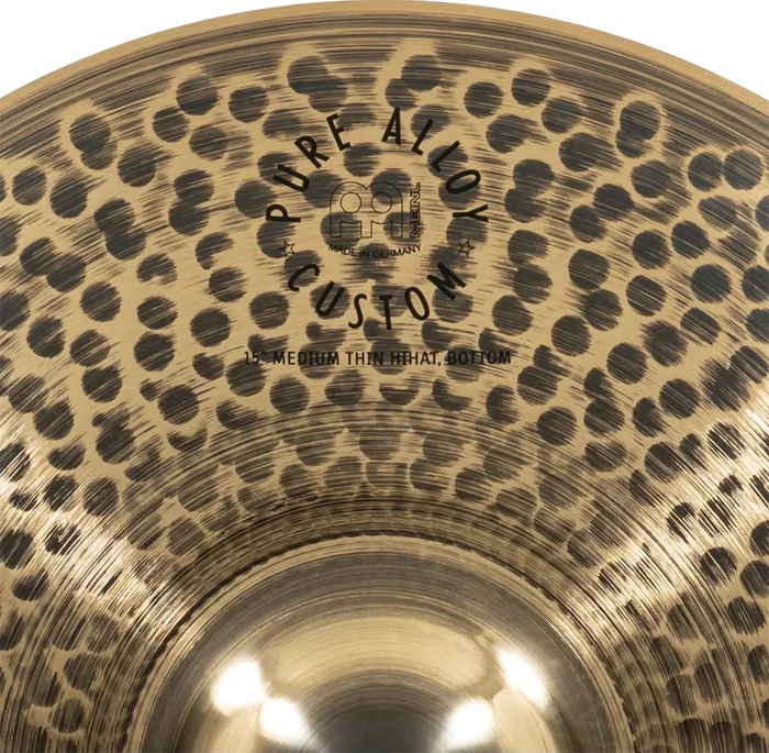 Meinl Pure Alloy Custom Medium Thin Hi-Hat 15"
