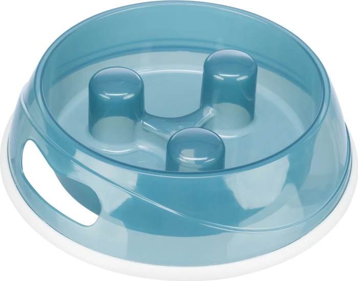 Trixie Slow Feeding Kunststoffnapf, stapelbar, Ø27cm, verschiedene Farben